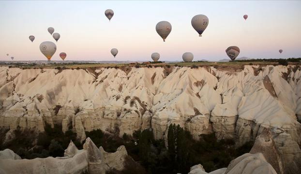 Kapadokyayı yılın ilk 2 ayında 93 bin turist gezdi