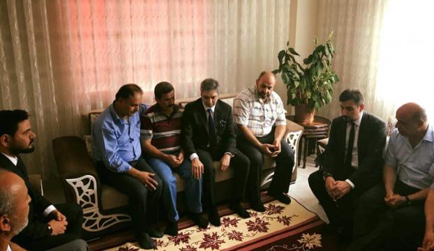 Necati Şaşmaz şehit polis Doğanın ailesini ziyaret etti